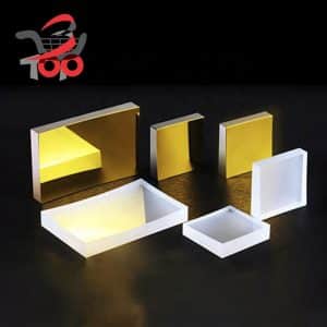 آینه بازتابنده نوری با پوشش نقره و طلا، بازتاب‌دهی ۹۹٪، از جنس شیشه نوری، برای بازتاب پرتوهای مادون‌قرمز (IR) به صورت سفارشی