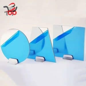 آینه صفحه‌ای آلومینیومی با سطح اولیه (First Surface) قابل تنظیم در شکل و اندازه، مناسب برای کاربردهای نمایش و پروژکتور