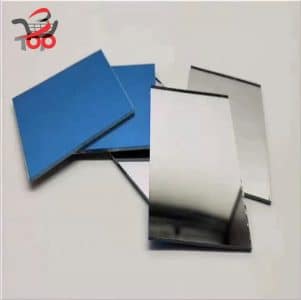 آینه بازتابنده نوری تخت با پوشش نقره‌ای از جنس شیشه نوری با کیفیت بالا