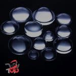 عدسی آسفریک سفارشی از جنس شیشه اپتیکی سیلیکای ذوب شده (JGS1) با قطر ۳۰ میلی‌متر و فاصله کانونی ۳۰ میلی‌متر برای LED فرابنفش نوع C (UVC) - تصویر 4