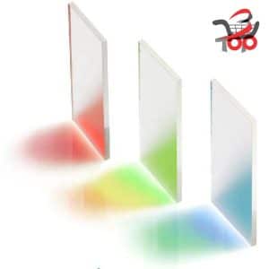 فیلتر آینه دوشکستی (دی‌کرویک) با سختی بالا از جنس شیشه نوری پوشش‌دار